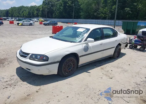 2005 Chevrolet Impala Police из США, поврежденный, VIN 2G1WF52K859293415